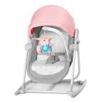   Kinderkraft 5in1 bölcső-babaágy-hinta-pihenőszék-szék - Unimo Up rózsaszín