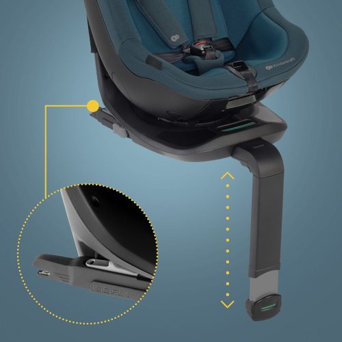 Kinderkraft gyerekülés I-Guard Pro i-Size Isofix 61-105 cm grafit-fekete