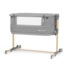 Kinderkraft babaöböl Neste Grow 2in1 világosszürke-melange fa hatású