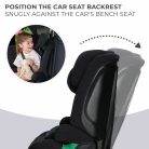 Kinderkraft gyerekülés Safety Fix i-Size Isofix 76-150cm fekete