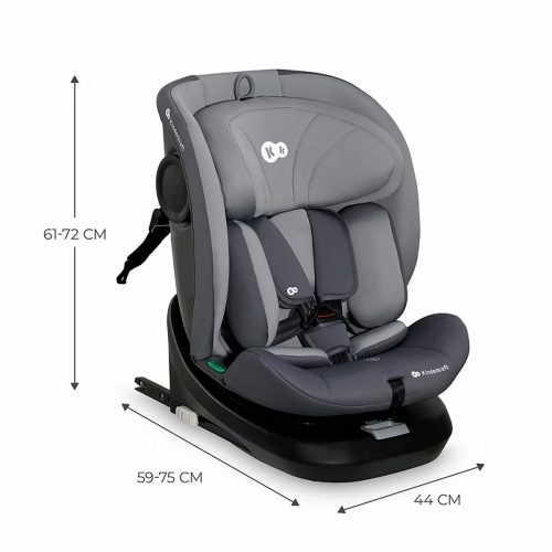 Kinderkraft gyerekülés I-Grow i-Size Isofix 40-150cm szürke