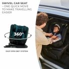 Kinderkraft gyerekülés Xpedition i-Size 360 fok Isofix 40-150cm kék