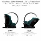 Kinderkraft gyerekülés I-Grow i-Size Isofix 40-150cm kék