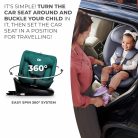Kinderkraft gyerekülés I-Grow i-Size Isofix 40-150cm kék