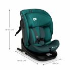 Kinderkraft gyerekülés I-Grow i-Size Isofix 40-150cm kék
