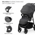Kinderkraft sportbabakocsi 25 kg Trig 3 Granite grey