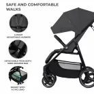 Kinderkraft sportbabakocsi 25 kg Trig 3 Granite grey
