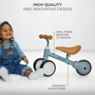 Kinderkraft futóbicikli mini Cutie bézs