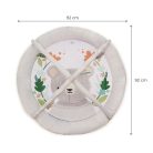 Kinderkraft játszószőnyeg CozyPlay szürke
