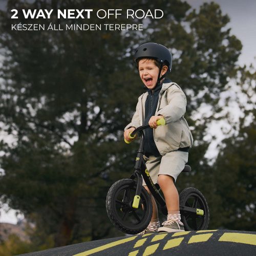 Kinderkraft futóbicikli 2Way Next 2 fekete