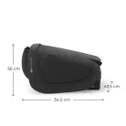 Kinderkraft gyerekülés Unity 2 i-Size Isofix 100-150cm fekete