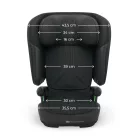 Kinderkraft gyerekülés Unity 2 i-Size Isofix 100-150cm fekete