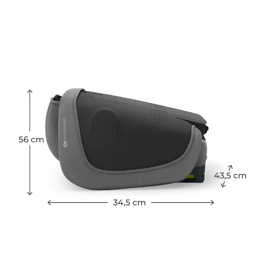 Kinderkraft gyerekülés Unity 2 i-Size Isofix 100-150cm szürke