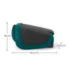 Kinderkraft gyerekülés Unity 2 i-Size Isofix 100-150cm zöld