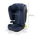 Kinderkraft gyerekülés Unity 2 i-Size Isofix 100-150cm navy