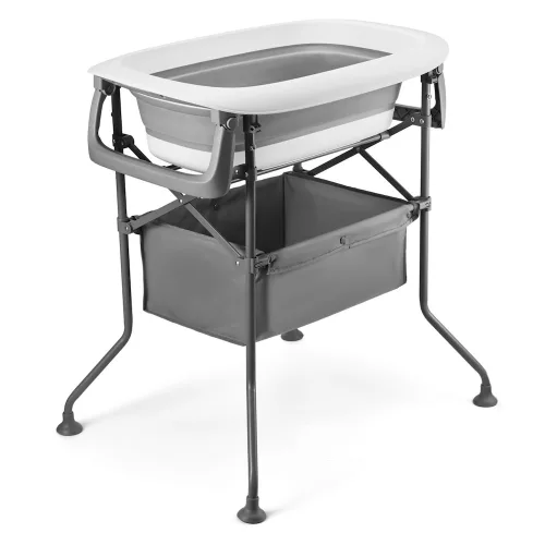 Kinderkraft fürdetőállvány 3in1 BUBBLY szürke