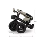 Kinderkraft tricikli 6in1 AVEO 2 PLUS  bézs