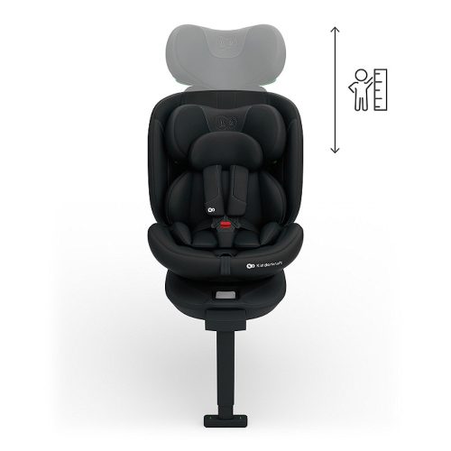 Kinderkraft gyerekülés I-360 Plus 2 i-Size Isofix 40-150cm fekete