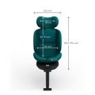 Kinderkraft gyerekülés I-360 Plus 2 i-Size Isofix 40-150cm zöld