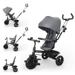 Kinderkraft tricikli Aston 2 Plus grey