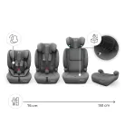 Kinderkraft gyerekülés és ülésmagasító Comfort Up II PLUS i-Size 76-150cm szürke