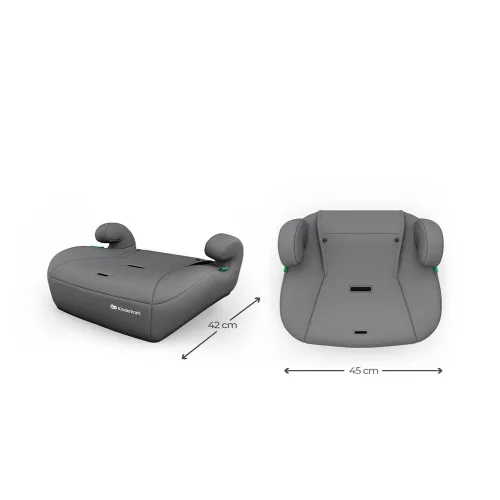 Kinderkraft gyerekülés és ülésmagasító Comfort Up II PLUS i-Size 76-150cm szürke