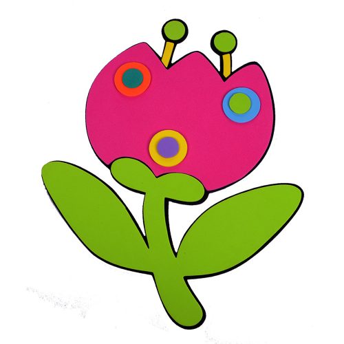 Marko Habszivacs falidekor méhecske és virág SRP-002