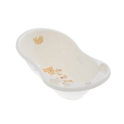 Tega babakád 86cm Teddy Bear fehér gyöngyház