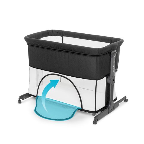 Kidnort bölcső 4 az 1-ben Snackskal fekete