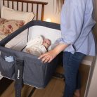 Kidnort bölcső 4 az 1-ben Snackskal fekete