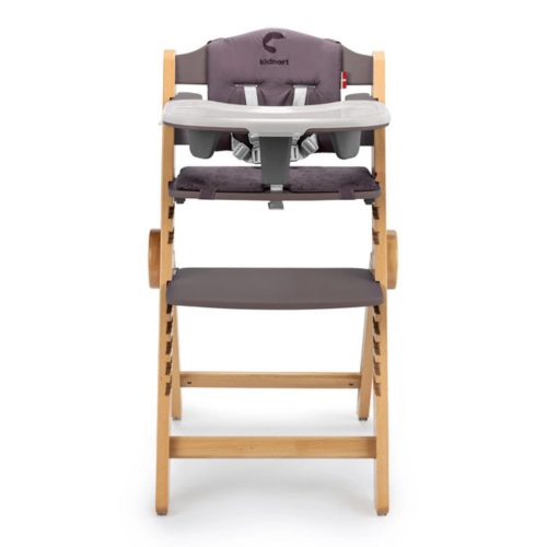 Kidnort etetőszék Drömmer unique natúr sötétbarna