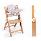 Kidnort etetőszék Drömmer unique natúr barna