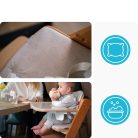 Kidnort etetőszék Drömmer unique natúr barna