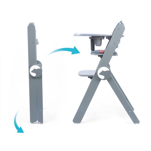 Kidnort etetőszék Drömmer unique szürke