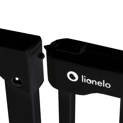 Lionelo ajtórács fém Truus 75-105 cm fekete-onyx