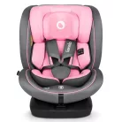 Lionelo gyerekülés Bastiaan i-Size Isofix 360 fok 40-150 cm pink-szürke