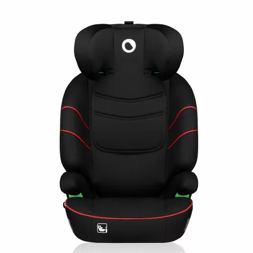 Lionelo gyerekülés Lars i-Size 100-150 cm sporty black red