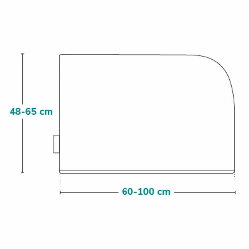 Lionelo autós napellenző függöny UV-, és szélálló 2 db Sunblocker fekete