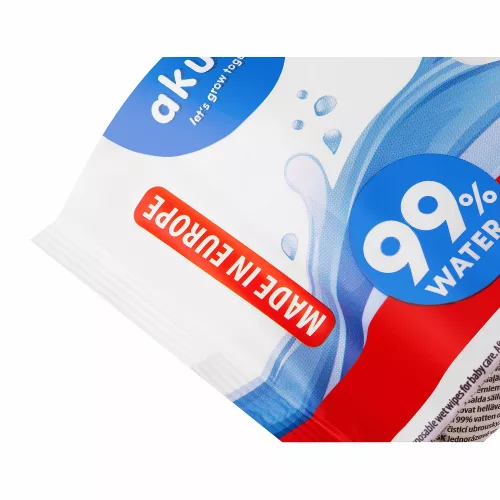 Akuku nedves törlőkendő 70 db