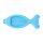 Akuku vízhőmérő halacska kék