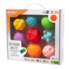 Akuku érzékszervfejlesztő játék labda 8db