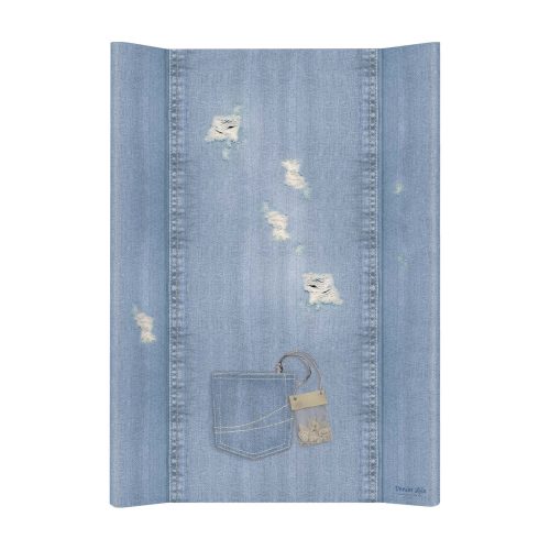 Ceba pelenkázó lap merev 2 oldalú 50*70  DENIM Style Shabby Kék