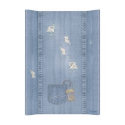   Ceba pelenkázó lap puha 2 oldalú 50*70 DENIM Style Shabby Kék