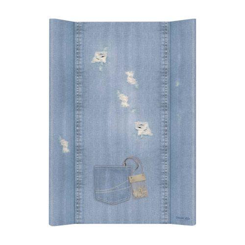 Ceba pelenkázó lap puha 2 oldalú 50*70 DENIM Style Shabby Kék