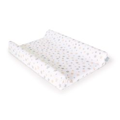   Ceba pamut pelenkázólap huzat (50*70-80) Sötét szürke-Sárga csillagos 2db/csomag