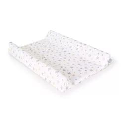   Ceba pelenkázólap huzat pamut (50x70-80) 2db/csomag sötétszürke sárga csillagos