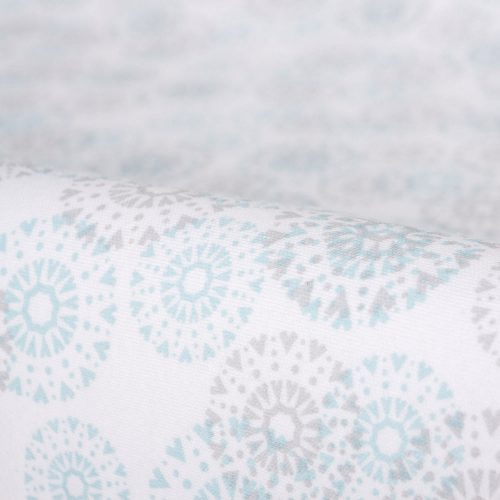 Ceba pelenkázólap huzat pamut (50x70-80) 2db/csomag Szürke   Dande mandala