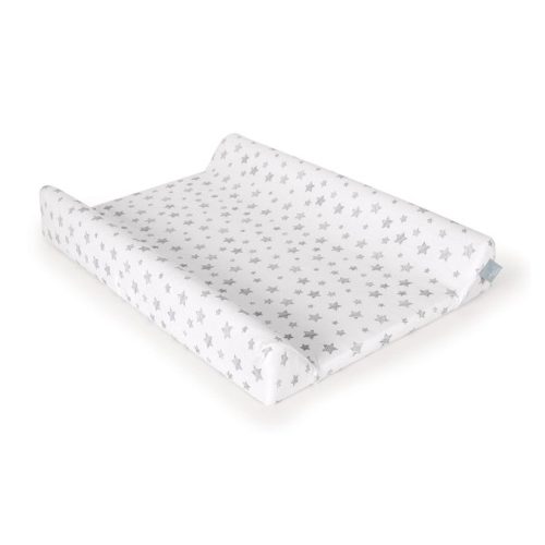 Ceba pelenkázólap huzat pamut (50x70-80) 2db/csomag világosszürke   szürke csillagos