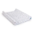 Ceba pelenkázólap huzat pamut (50x70-80) 2db/csomag világosszürke   madár