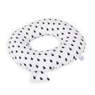 Ceba szülés utáni ülőpárna - Fánk csepp fekete-fehér